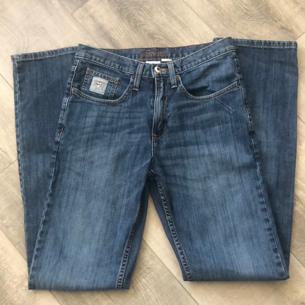 Men’s 30x36  SILVER LABEL slim fit CINCH Jeans. Excellent condition.